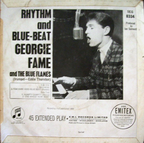 Georgie Fame & The Blue Flames - Rhythm and Blue Beat (7 Zoll EP, Mono) - Bild 2 von 4