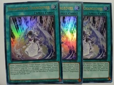 Yugioh Dragonmaid Changeover X3 Ultra MAMA-EN088 1st Ed Near Mint Playset