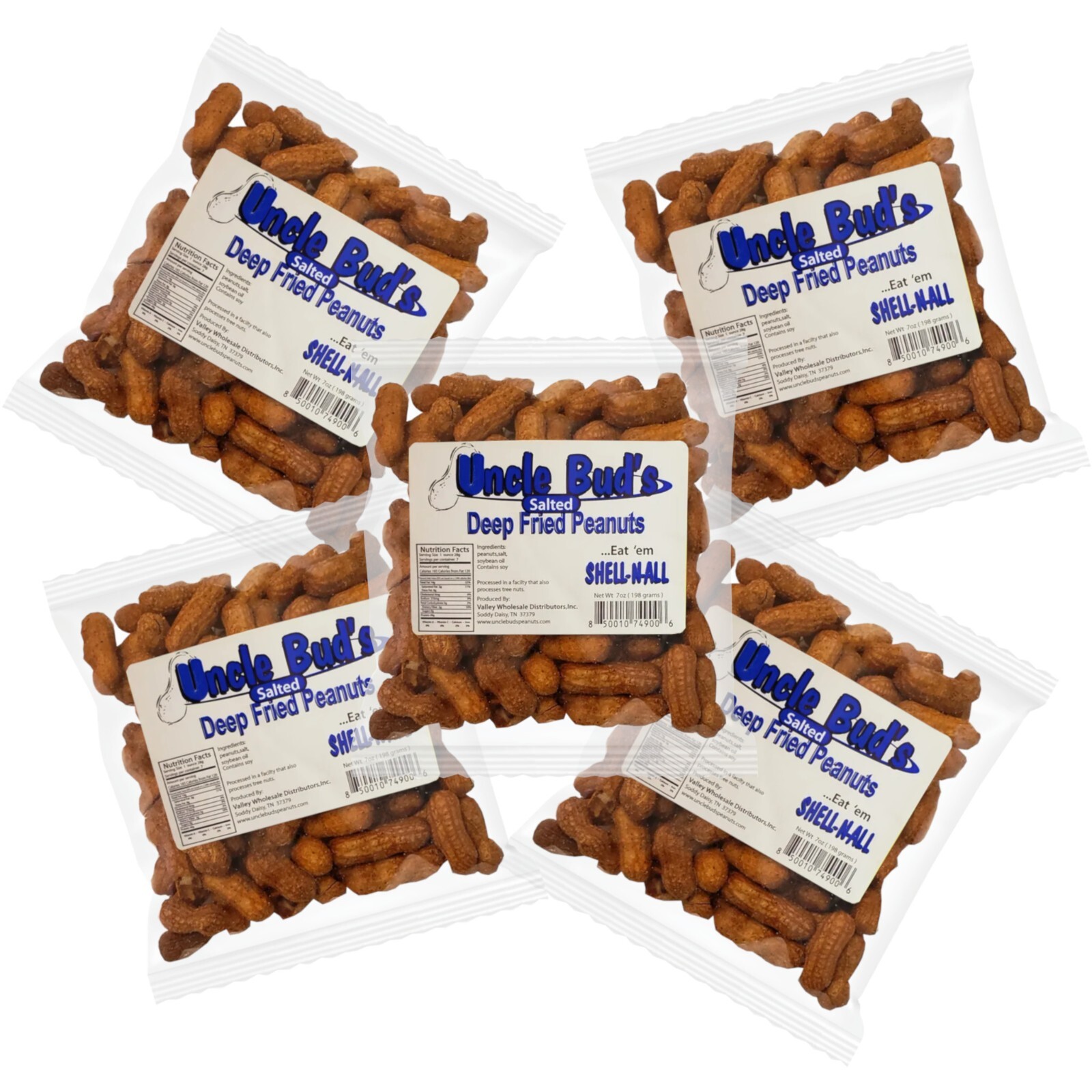 Uncle Bud's Deep Fried Peanuts 5 Pack eBay