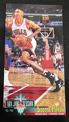 SCOTTIE PIPPEN Bulls 1993-94 Fleer NBA Jam Session #34 Oversized