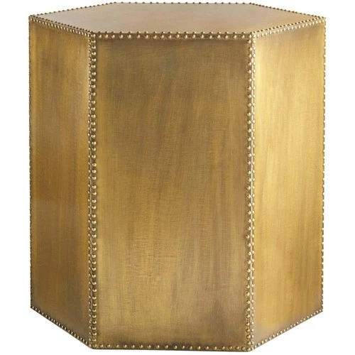 Cyan Design 11509 Korio 18 X 18 inch Brass Accent Table - Picture 1 of 4