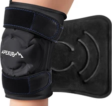 APEXUP Ice Pack for Knee Pain Relief, Large Reusable Wrap After Surgery, Flexibl