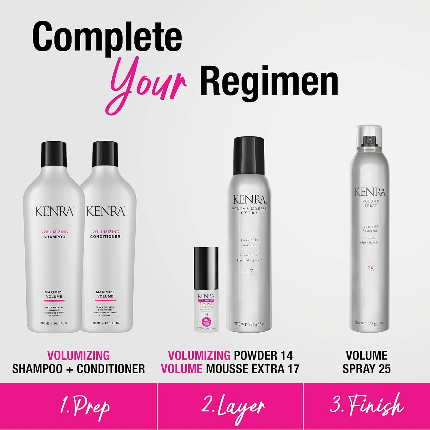 Kenra Volumizing Conditioner 33 oz - Pack of 3