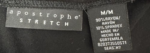 Lot Of 3 Turtleneck Knit Tops: Green Joseph A Burgundy Esmara Black Apostrophe M - Bild 12 von 18