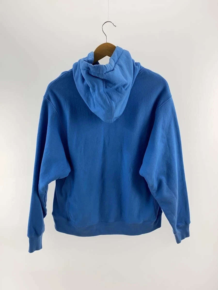 GUCCI felpa con cappuccio XS poliestere stampa blu 560502 usata