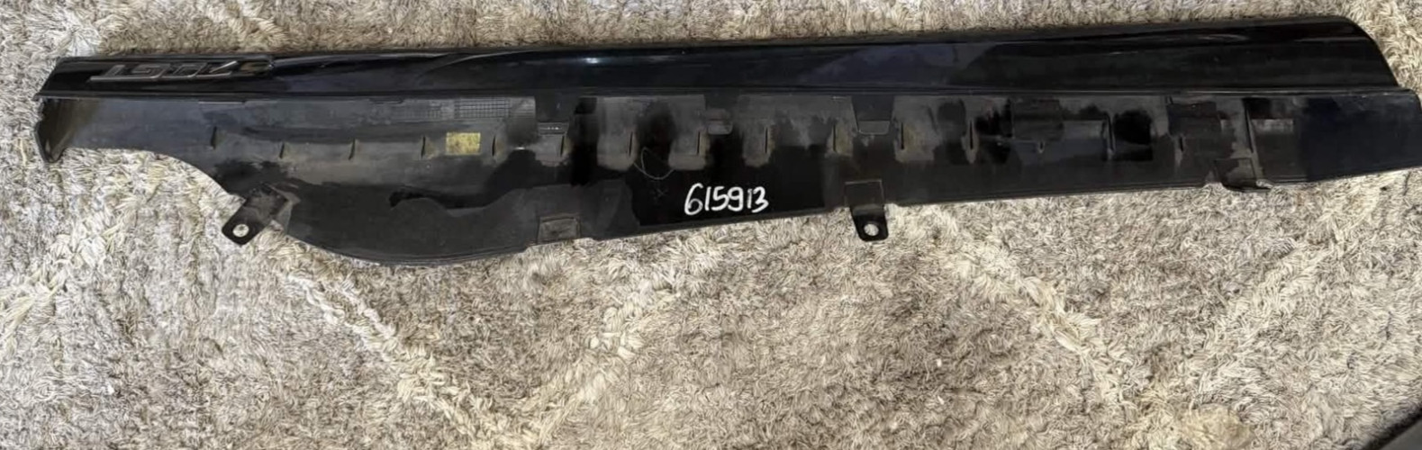 OEM McLaren 570GT Right Passenger Side Door Blade Rocker Trim Panel - Gray/Black