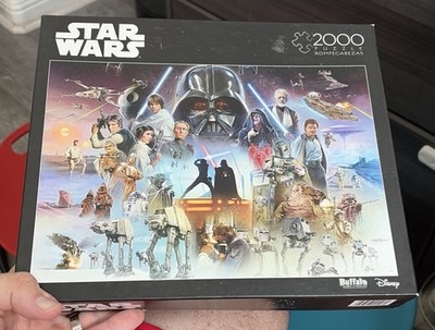 Star Wars The Force Is With You, Young Skywalker 2000 Piece Puzzle Buffalo Games