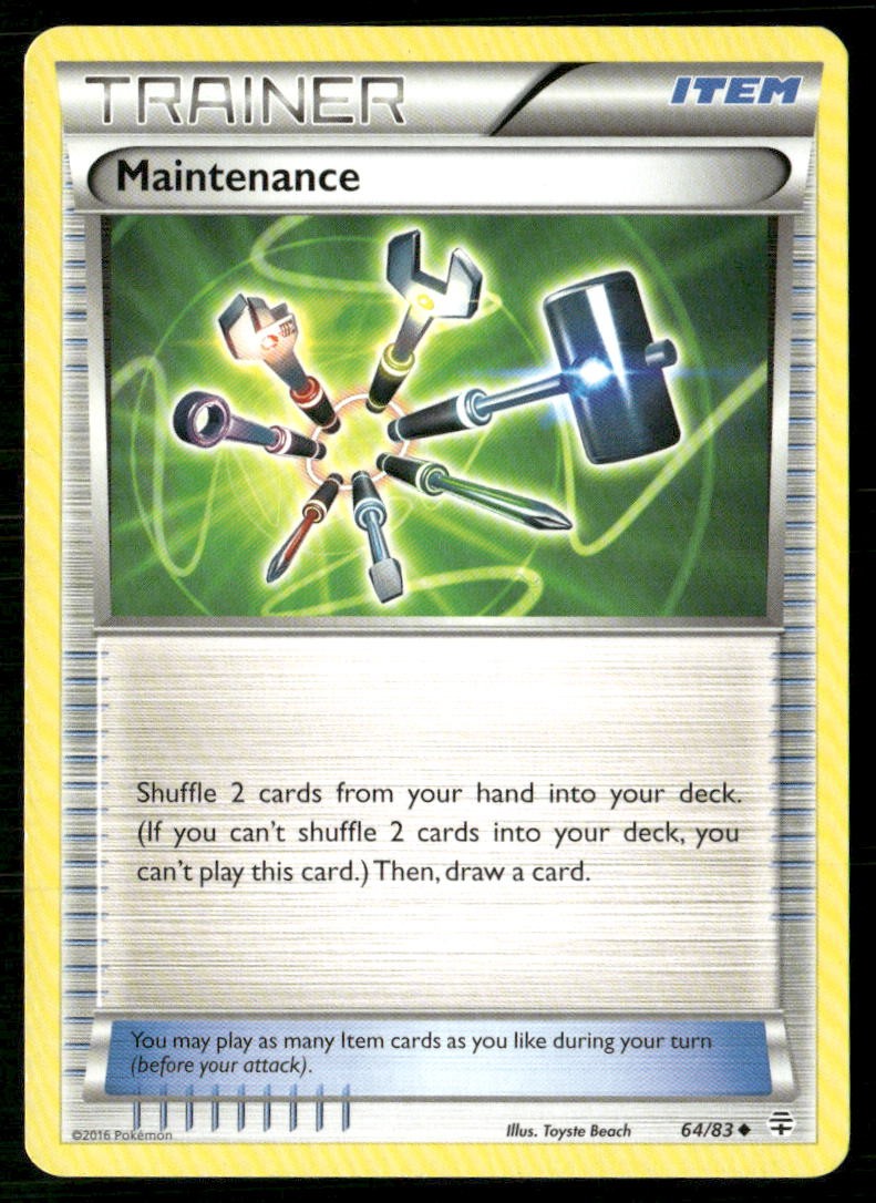 Maintenance 64/83 Uncommon Generations Pokemon Lightly Played