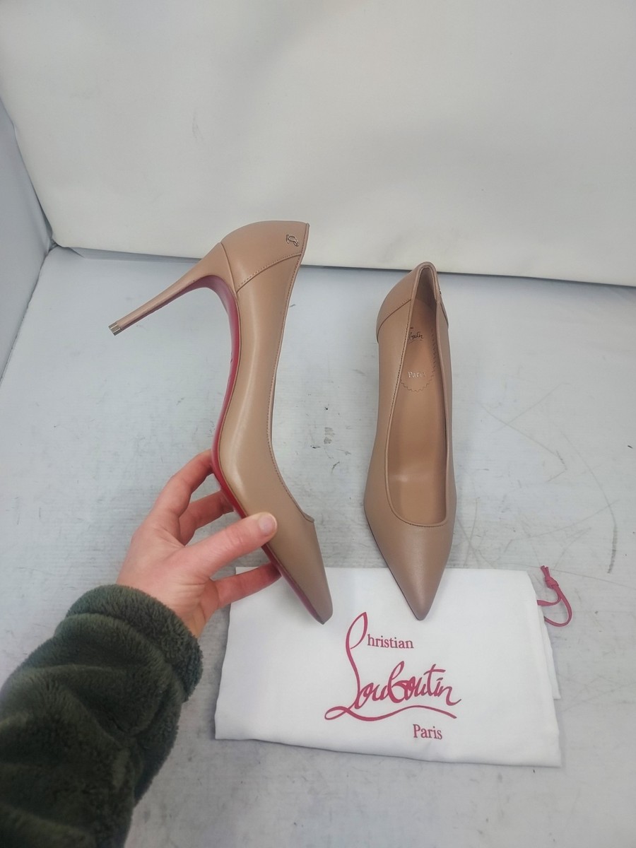 CHRISTIAN LOUBOUTIN EU 40 US 10 WOMENS New Sporty Kate Nude Pump