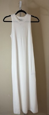The Drop XS Gabriela High Neck Maxi Sweater Dress Cut In A-Line Side Slit NWT