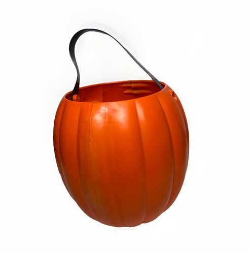 VTG Old Navy Light Pumpkin Jack O Lantern Halloween Candy Trick or Treat Bucket - Picture 4 of 8