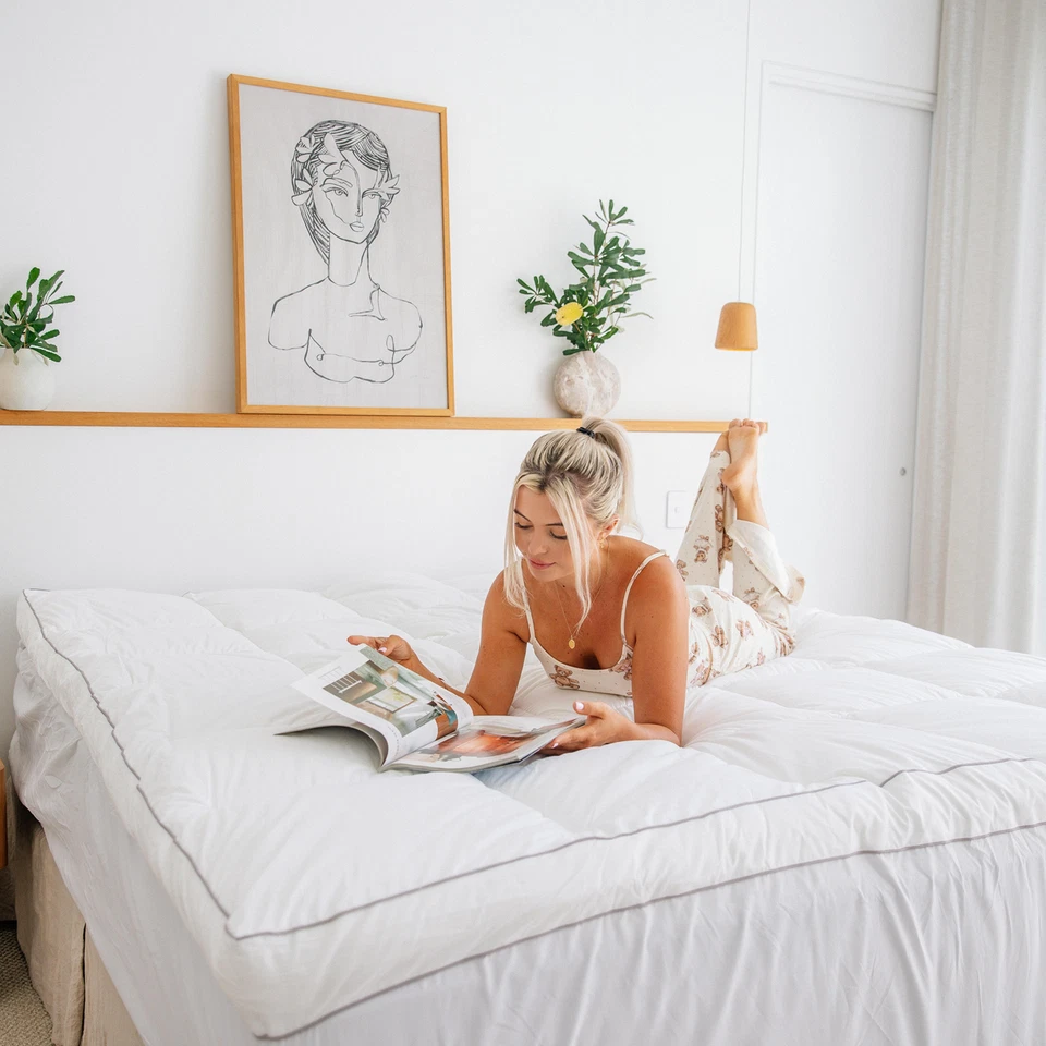 Muscle Mat Luxury Mattress Topper - 10cm Thick - Free Aus Post - image 4 of 4