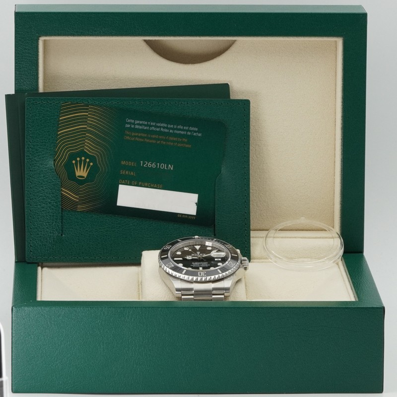 Rolex Submariner Date 126610LN Stainless Steel B&P 2021 41mm image 8