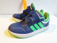 adidas Schuhe für Kinder, Größe 33, Blau, Klettverschluss