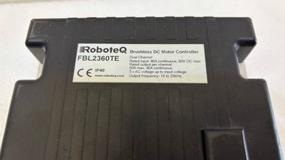 Roboteq FBL2360TE Zweikanaliger Brushless Motorregler 60A Ethernet Gebraucht