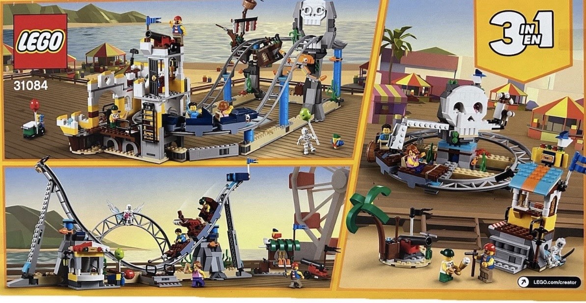 Buy LEGO CREATOR: Pirate Roller Coaster (31084) online | eBay