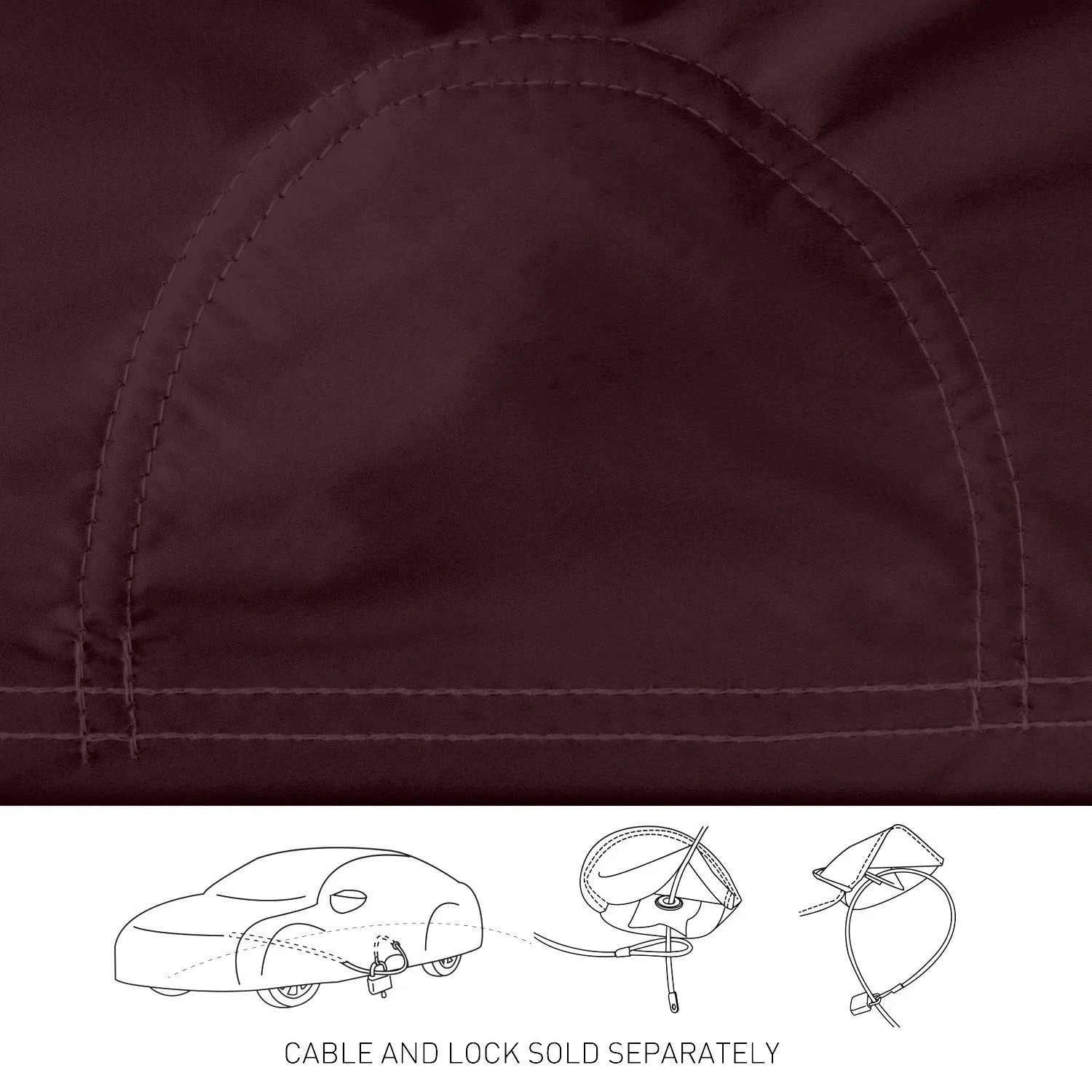 For Toyota Avalon 13-18 Coverking Stormproof Wine Custom Car Cover