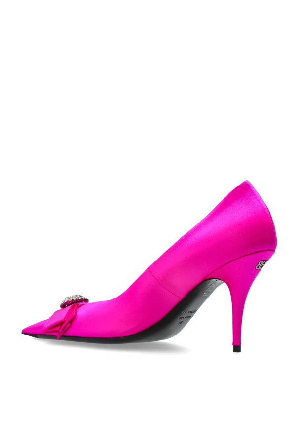 Balenciaga - Women - Heeled shoes ‘Avenue’ - Pink thumbnail 5
