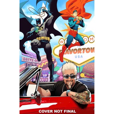 Batman Superman Worlds Finest #37 Cover D Dan Mora Guy Fieri Cameo Variant