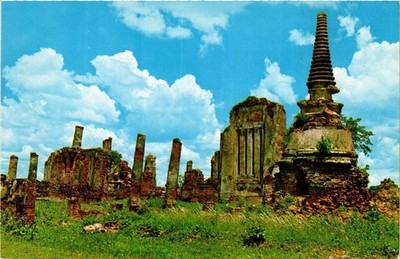 CPM THAILAND Ruinen des Palastes namens Phrasri San Phet in Ayudhya (346016)