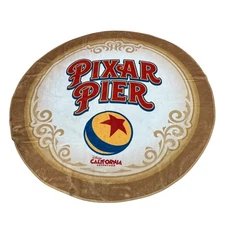Disney Pixar Pier Round Towel Blanket California Adventure Throw 59" Promo