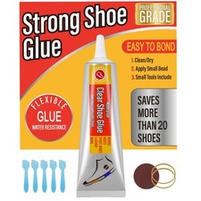 Evatage Waterproof Shoe Glue Kit for Sole Repair - Adhesive Clear