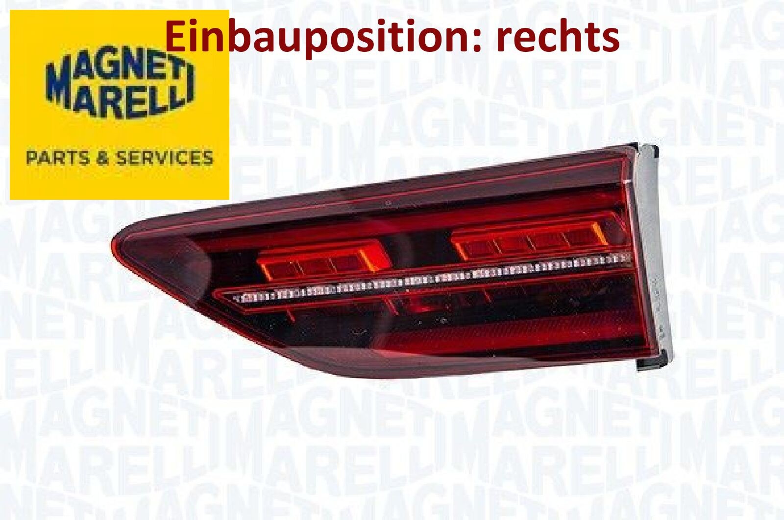 Für MAGNETI MARELLI 714082000201 Rear lamp Right 714082000201 do VW GOLF VIII T - Bild 4