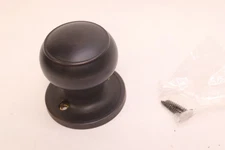 Probrico Single Ball Dummy Door Knob Handle Oil Rubbed Bronze DL609ORBDM-1