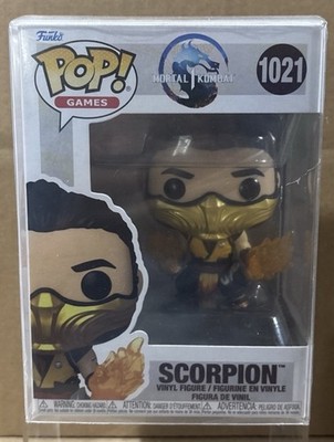 G3 Funko Pop Vinyl Figure Games Mortal Kombat Scorpion 1021 With Protector