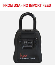Keller Williams Branded Key Lockbox Set Your Own 4-Digit Numeric Combination