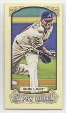 2014 Topps Gypsy Queen Mini Julio Teheran 38