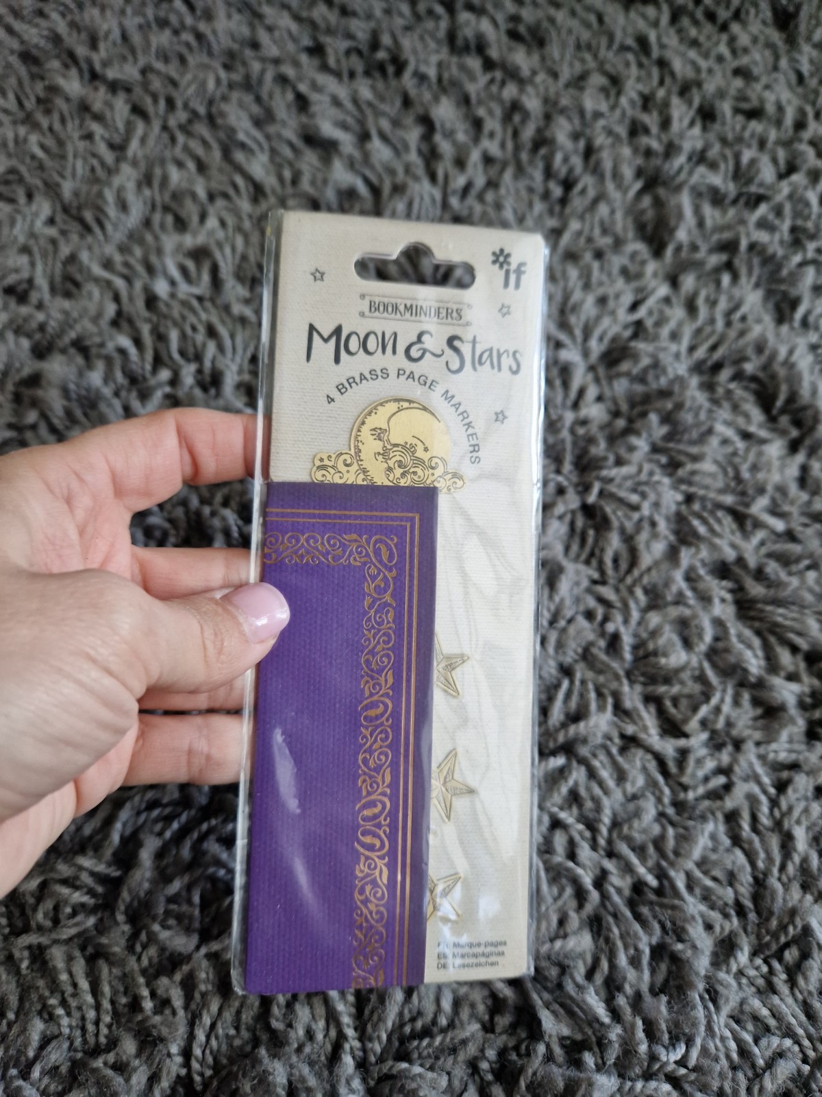 IF Bookminders Page Markers  Moon  Stars