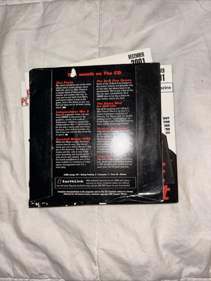 Vintage PC Gamer Demo Disc 7.9 2000 Max Payne The Opera Mod For Half-Life + - Image 2 of 2