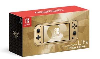 Nintendo Switch Lite Zelda Hyrule Edition - No membership