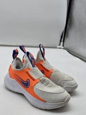 Nike Shoes Kids 11C White Orange Blue flex runner Sneakers FN1449-101