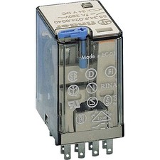 Finder 55.34.9.110.0090 Plug-in Relay 110V/DC 7A 4 Exchanges 1pc