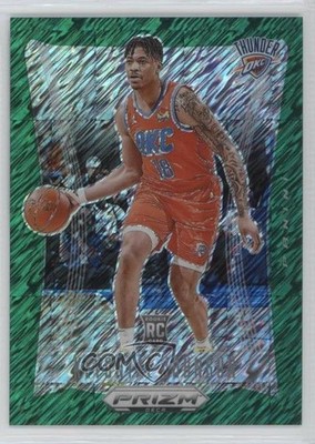 2023 Panini Prizm Deca FOTL Green Shimmer 3/12 Keyontae Johnson Rookie RC 0xh3
