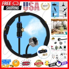 Easy Install 40 FT Misting System for Patio, Garden & Greenhouse - Water-Saving