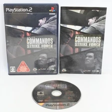 COMMANDOS STRIKE FORCE PS2 Playstation 2 For JP System p2