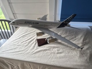 Airbus A380 Model In Original AIRBUS display livery