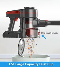 Cordless Stick Vacuum Cleaner with Powerful Suction 45Min Runtime, 1.5L Dust 8