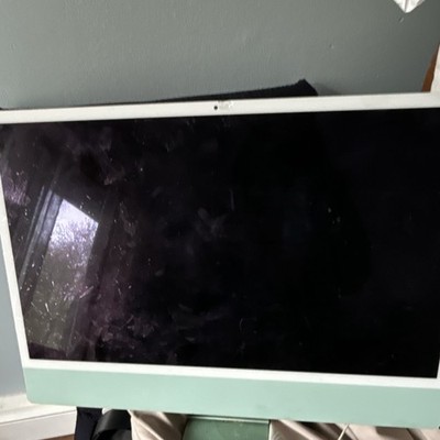 Apple iMac All-in-One Desktop Computer Green White Apple iMac Series All-In-One