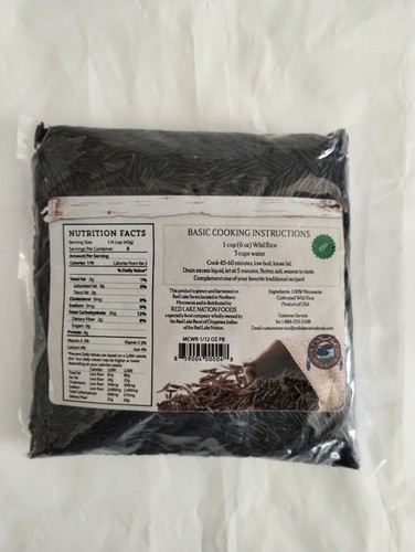 Red Lake 100% All Natural Minnesota Cultivated Wild Rice 24 oz ( 2 Packs ) NEW - Picture 6 of 8