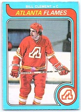 1979-80 O-Pee-Chee *C* Bill Clement Atlanta Flames #295