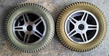 Pair 3.00-8 Primo PowerTrax Wheel Assembly Pride Jazzy 600 Power Wheelchair