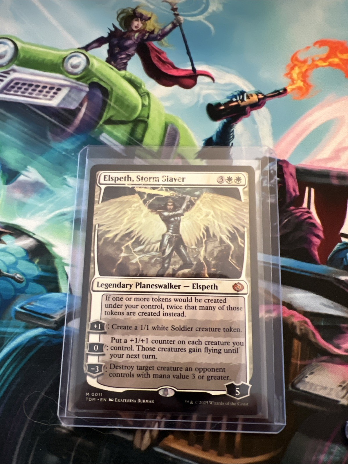 Elspeth, Storm Slayer Tarkir: Dragonstorm Regular