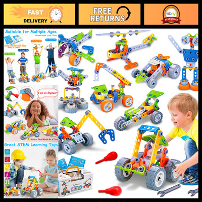 10-in-1 STEM Educational Toys for Kids 4-8 Years - Fun Learning Birthday Gift
