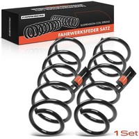 Frankberg 2X Fahrwerksfedern Vorne Passend FüR Mitsubishi Colt Smart Forfour