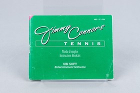 Nintendo NES *Jimmy Connors Tennis* IMBALLO ORIGINALE CIB PAL B JT-FRA-1+