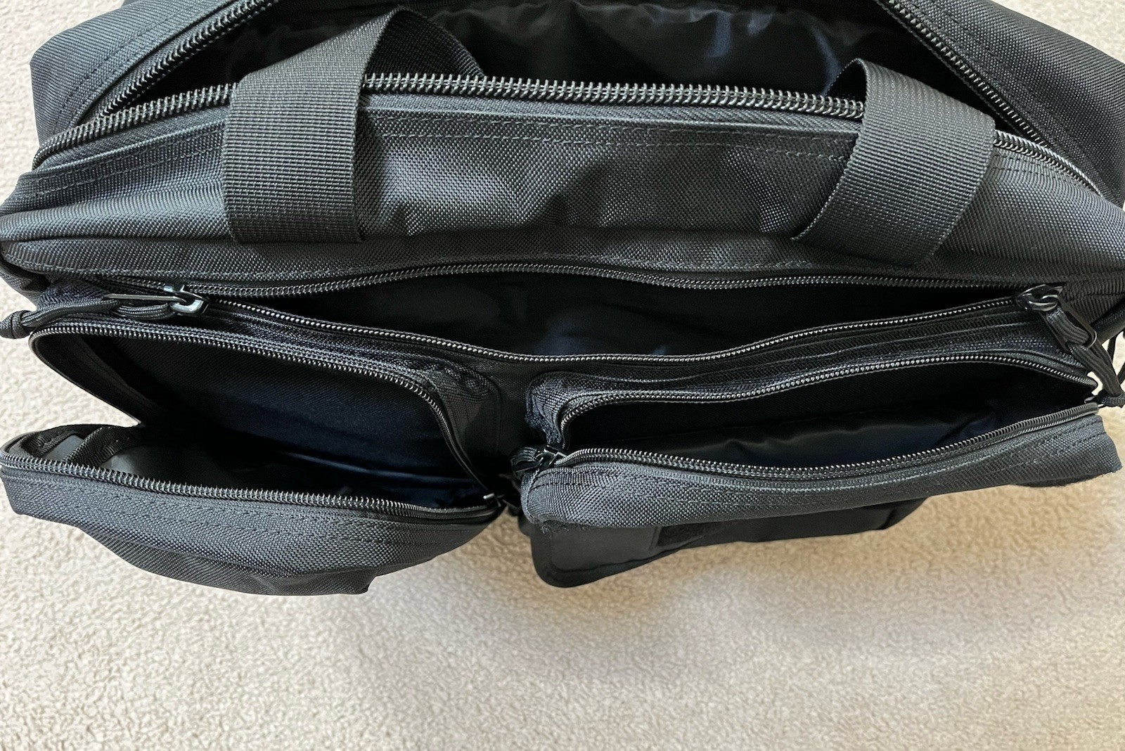 TBG Tactical Baby Gear Diaper Shoulder Bag For Dad Mom Black Deuce Landing Pad